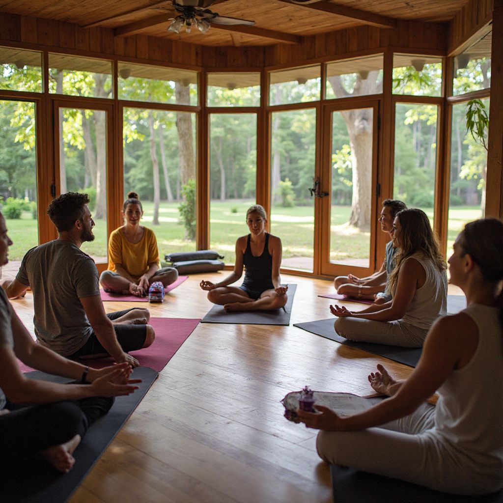 Workshop retreat gathering community